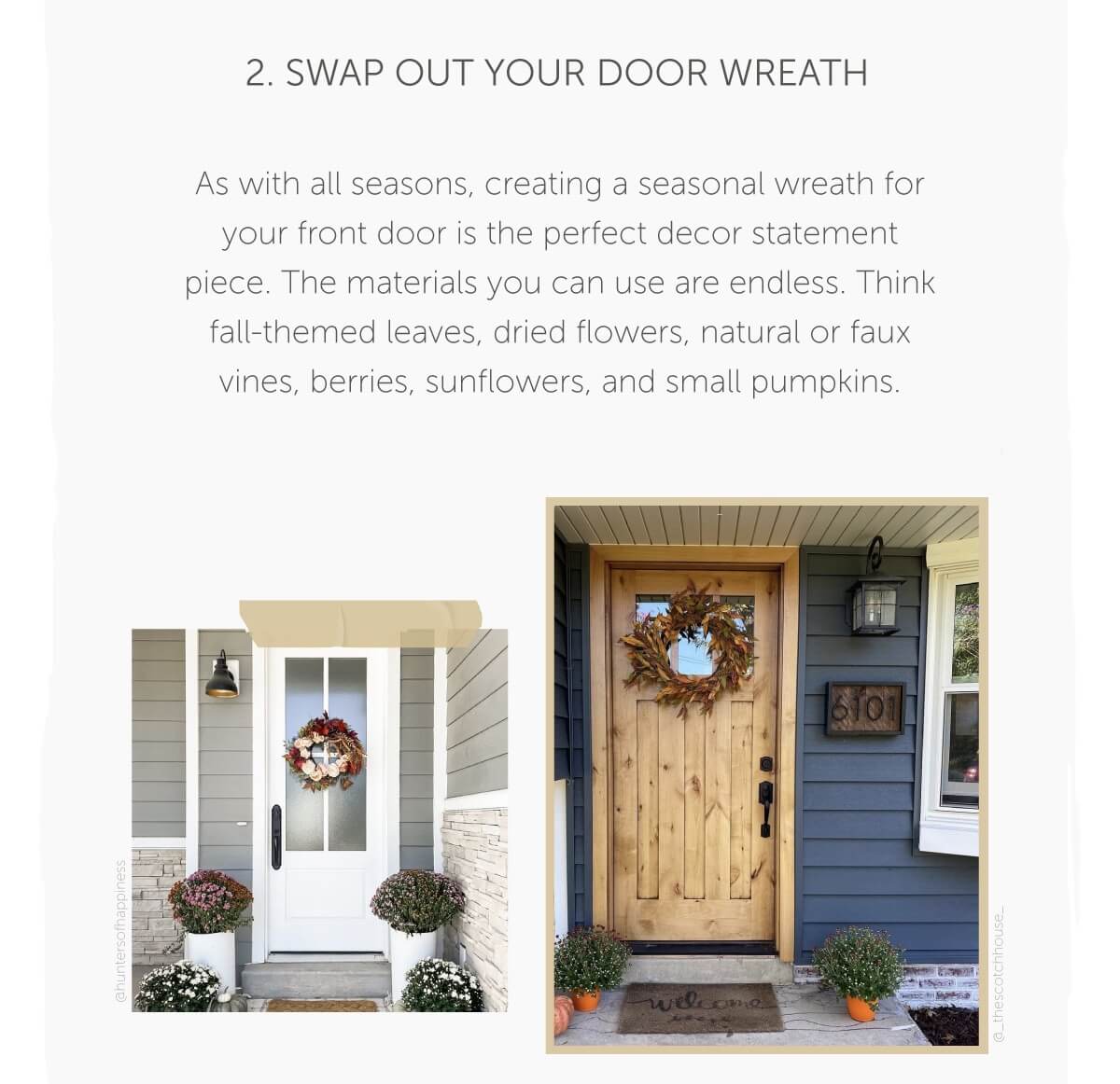 Front Door Home Decor