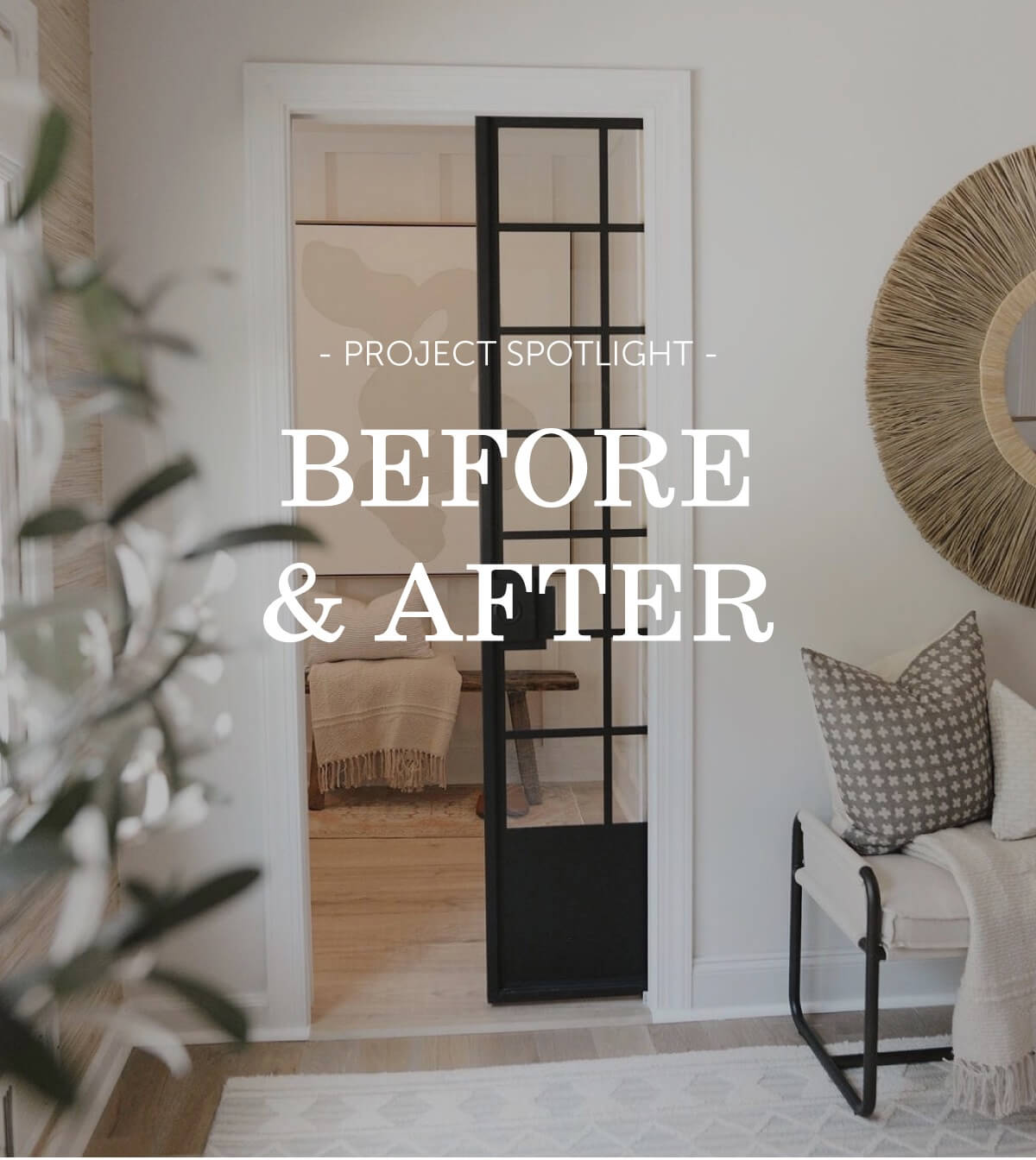 Before and After Grand Hall Pocket Door