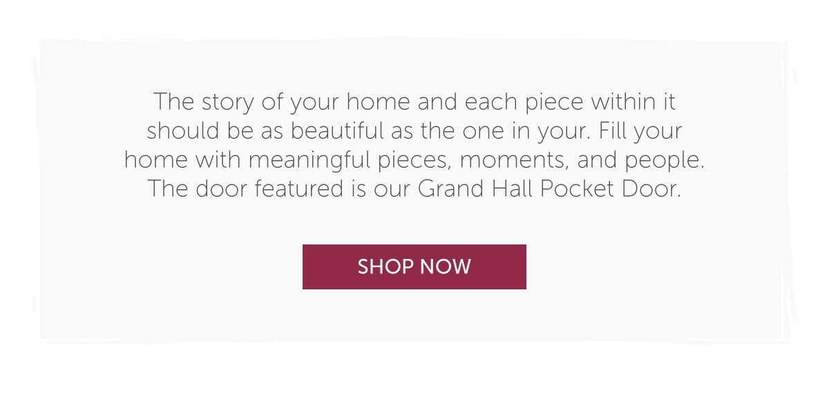Before and After Grand Hall Pocket Door