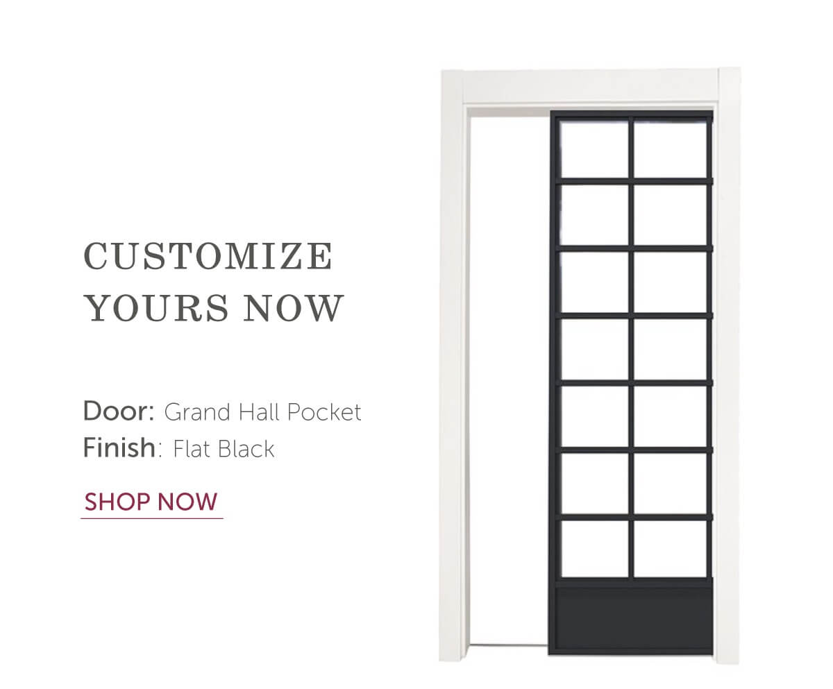 Before and After Grand Hall Pocket Door