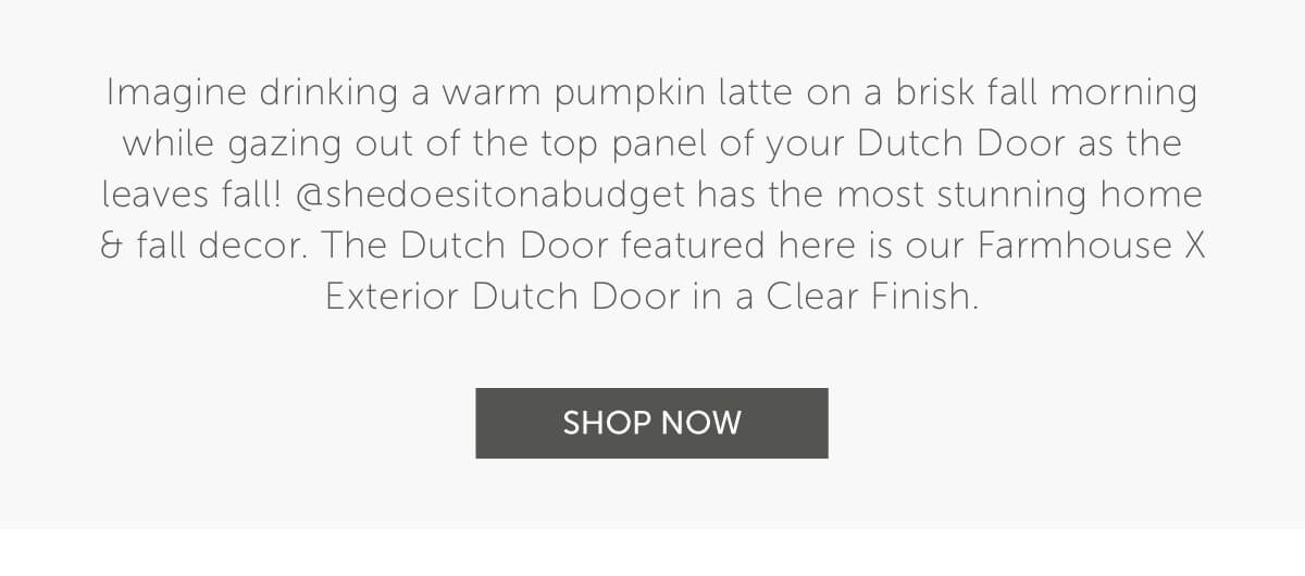 Farmhouse X Dutch