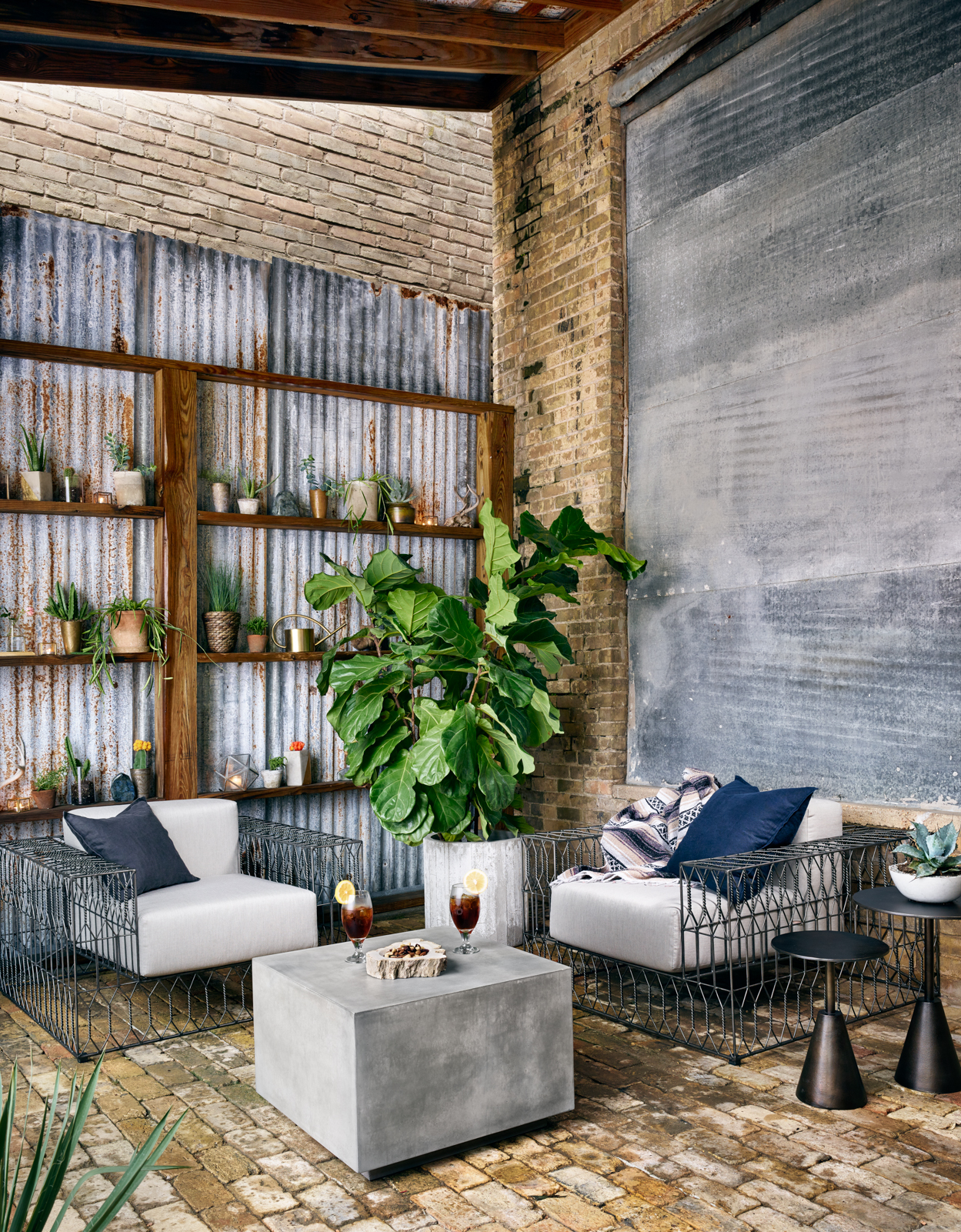 Parish Concrete Square Coffee Table