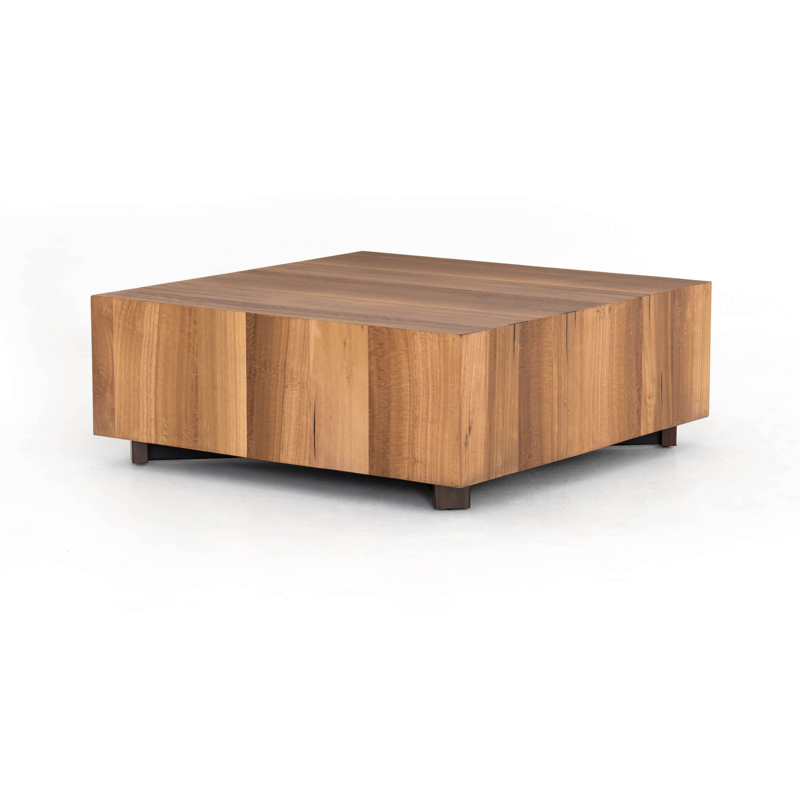 Hudson Large Square Wood Coffee Table