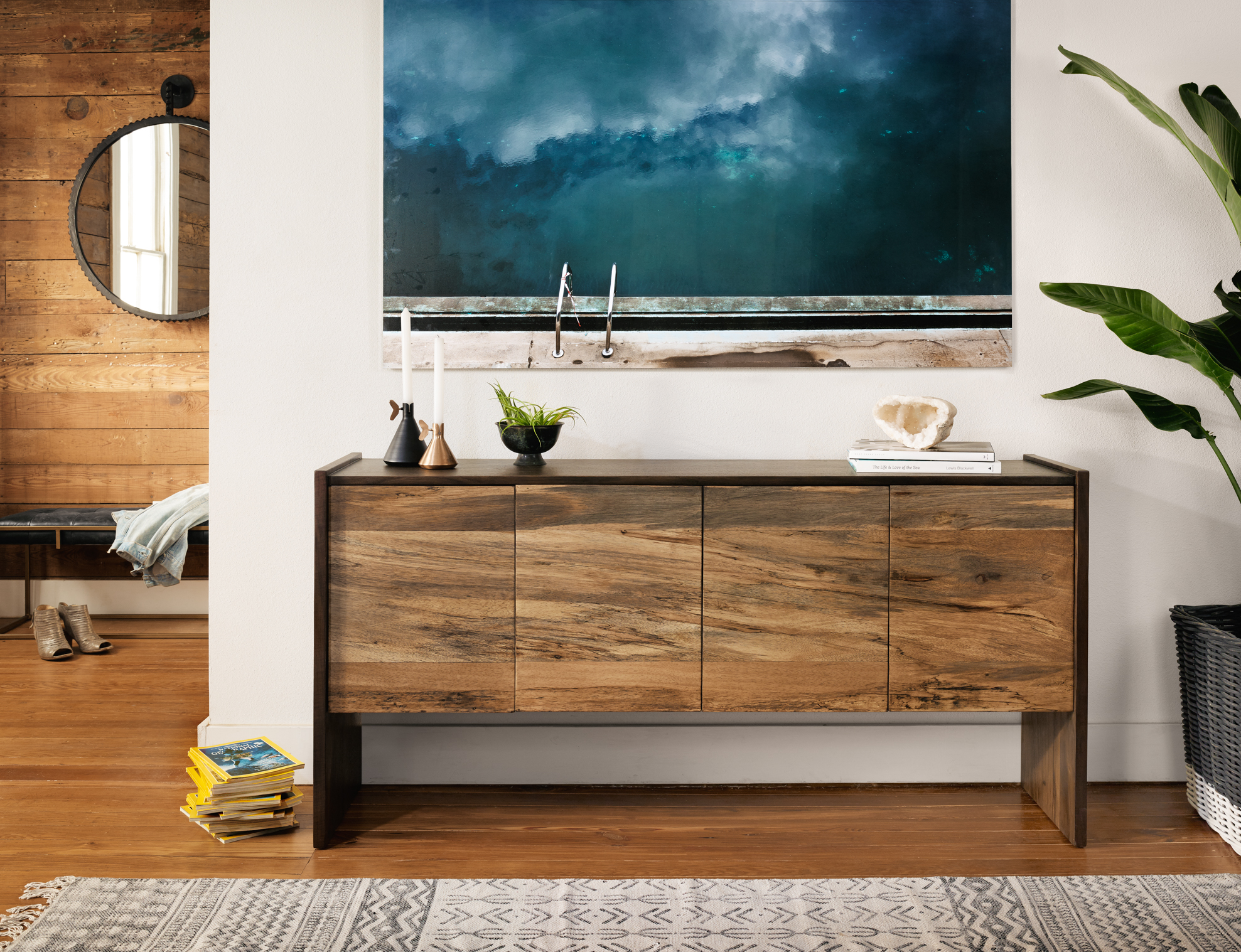 Isla Modern Wood Sideboard