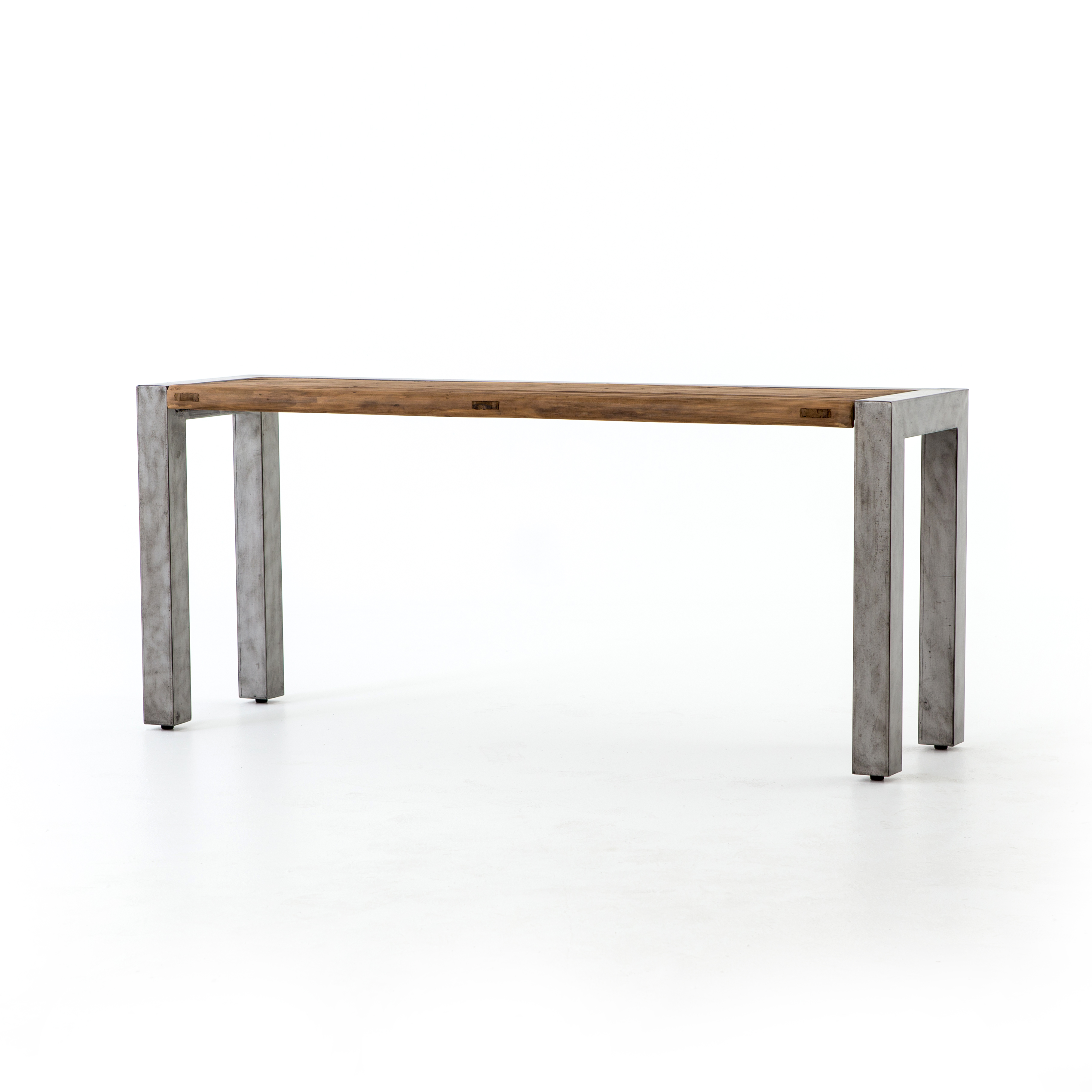 Shea Rustic Reclaimed Wood Console Table