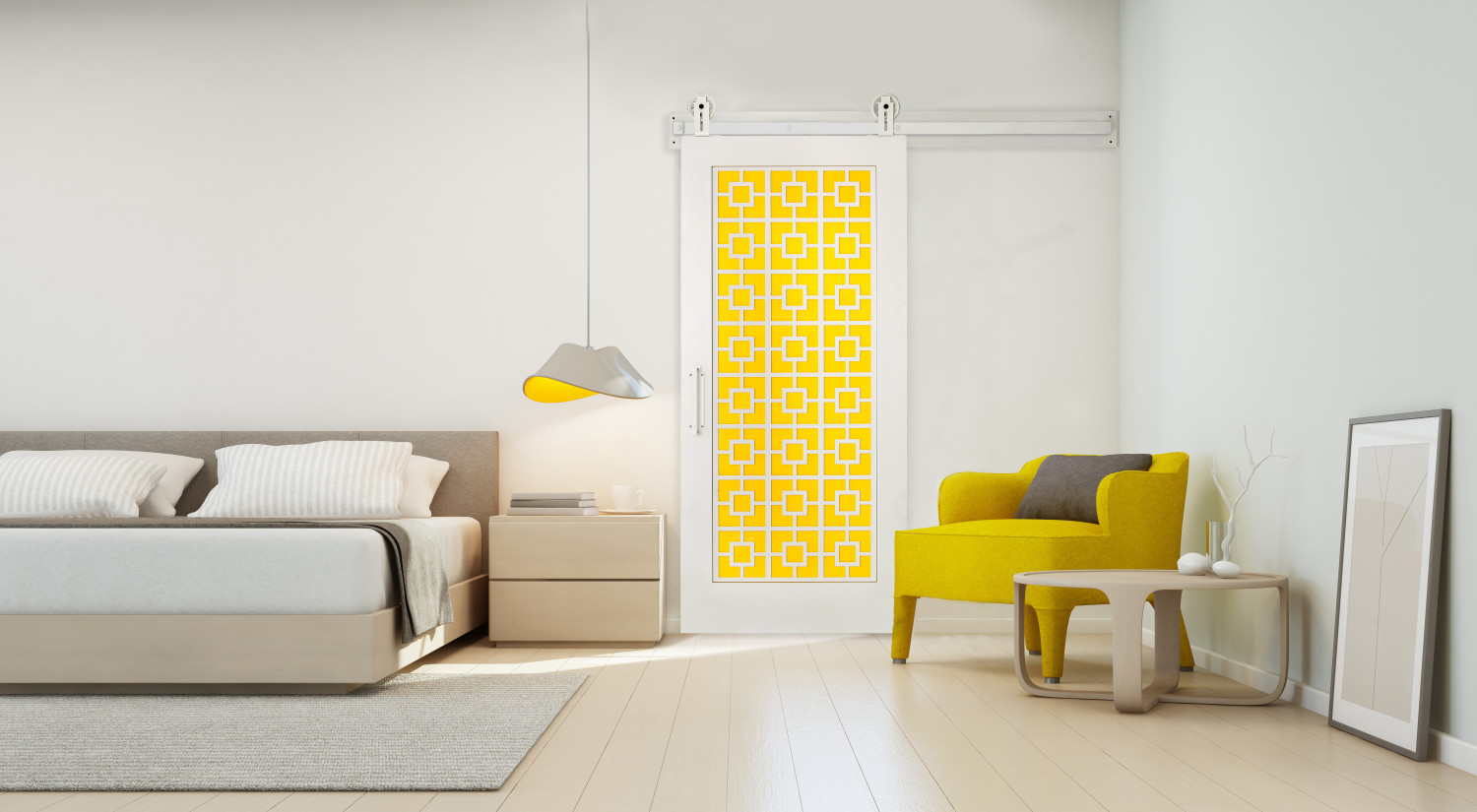 The Palm Springs: A Mid Century Modern Door