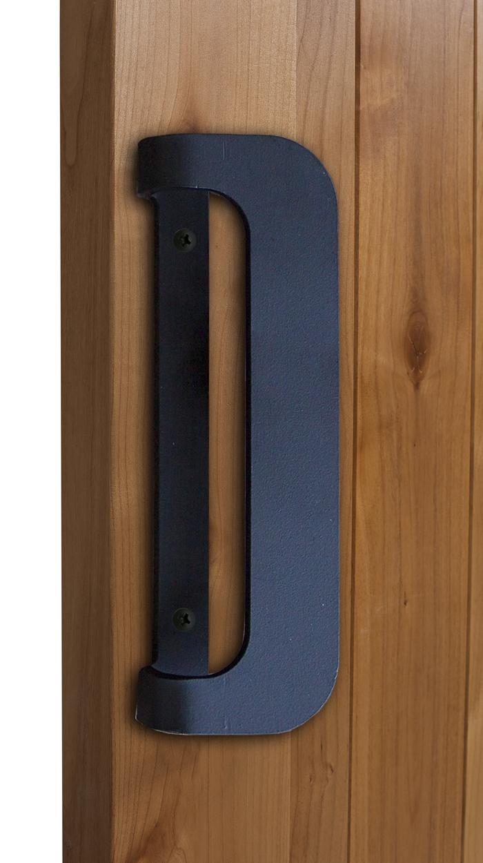 Reversible D Barn Door Pull