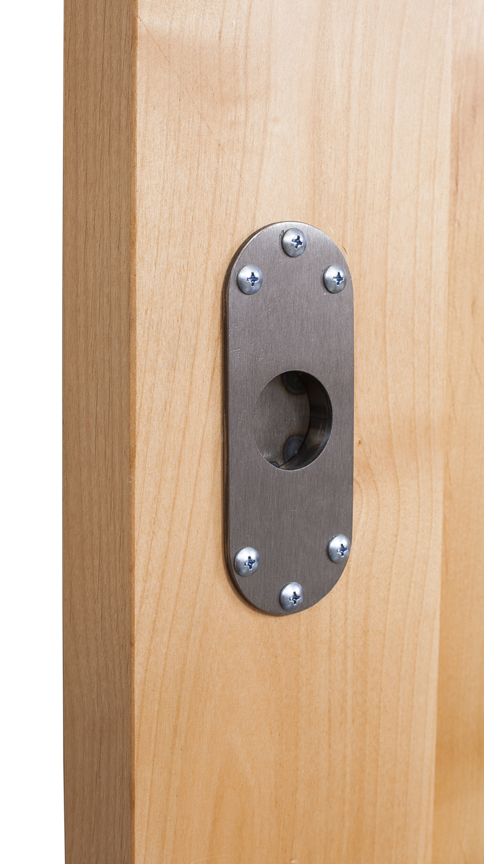 Circular Flush Barn Door Pull