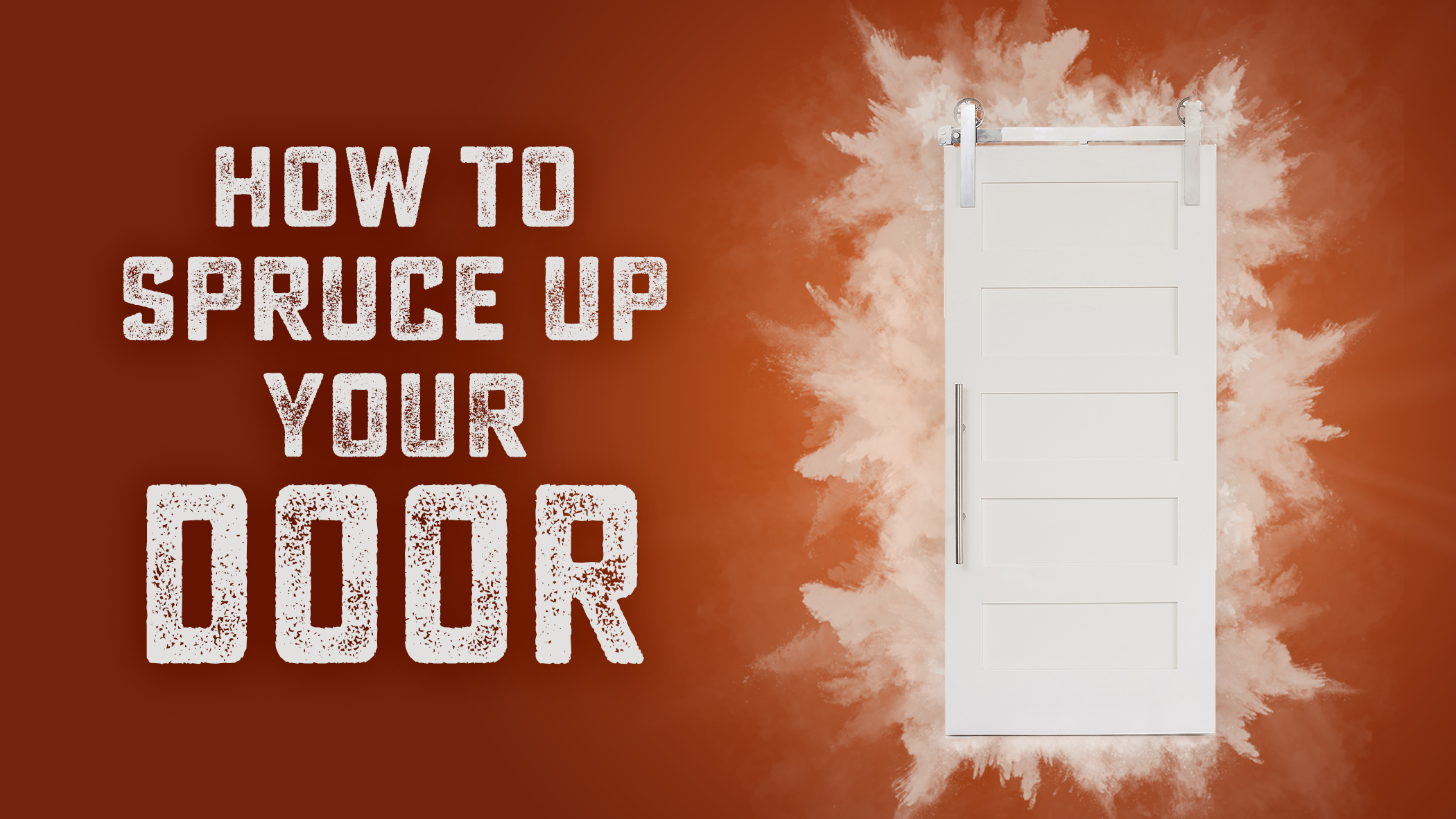 How to Spruce up a Boring Door