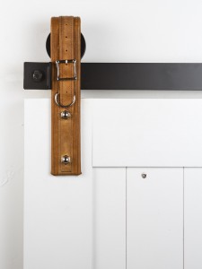 Leather Strap Barn Door Hanger