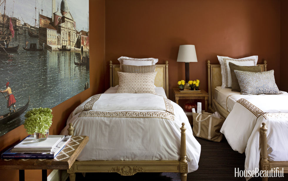 bedrooms with tan walls