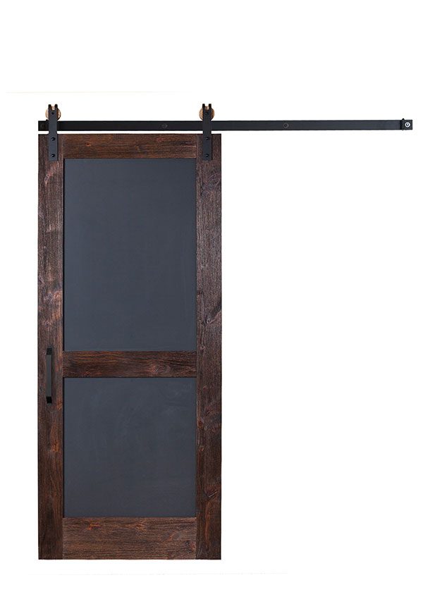 chalkboard barn door