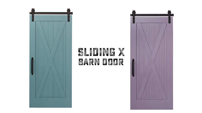 Sliding X Barn Door