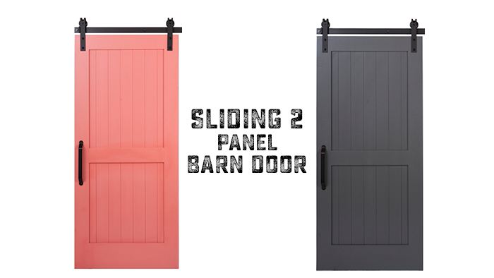 Sliding 2 Panel Barn Door