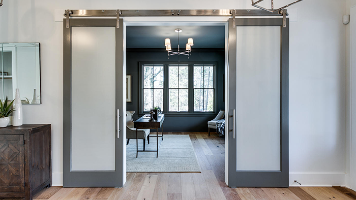 Sliding doors as room dividers