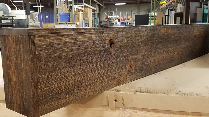 How Rustica mantels are made.