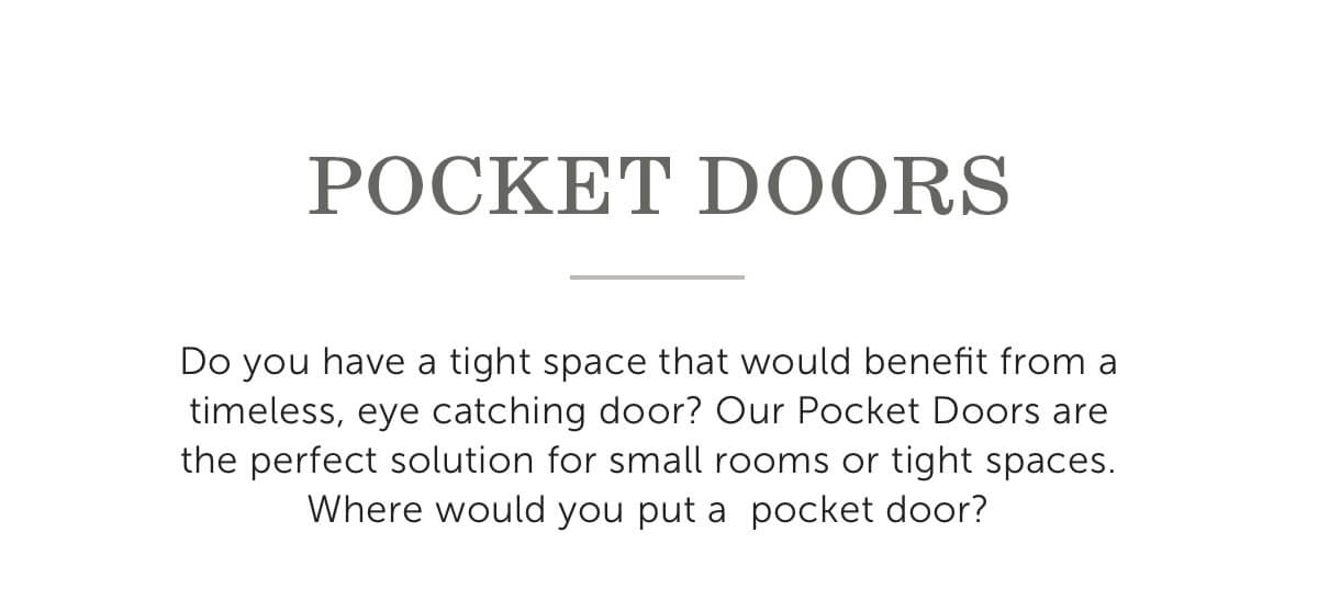 Pocket Doors