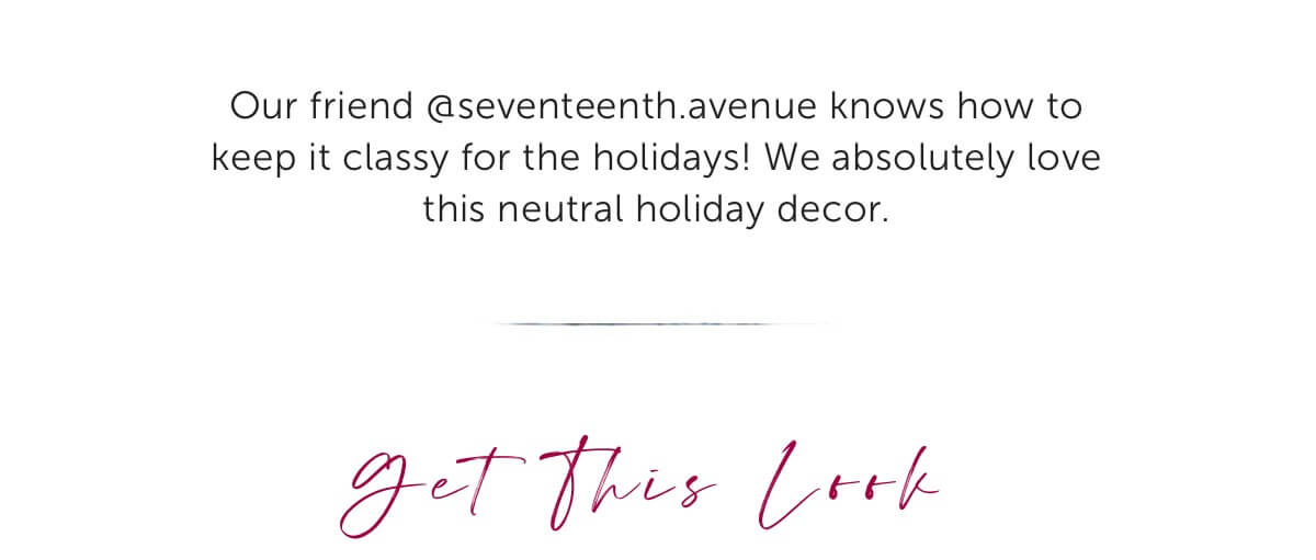 HOliday Refresh