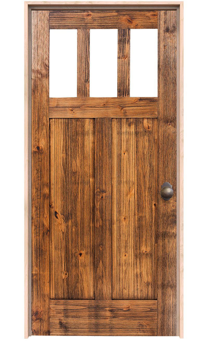 Craftsman Hinged Barn Door