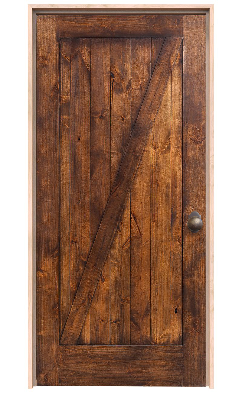 Z Style Hinged Barn Door