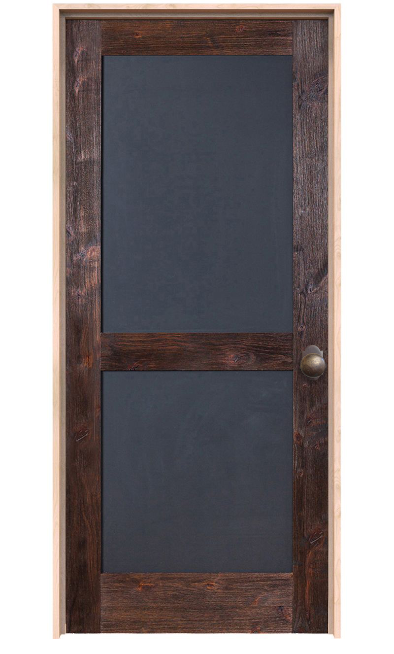 Hinged Chalkboard Barn Door