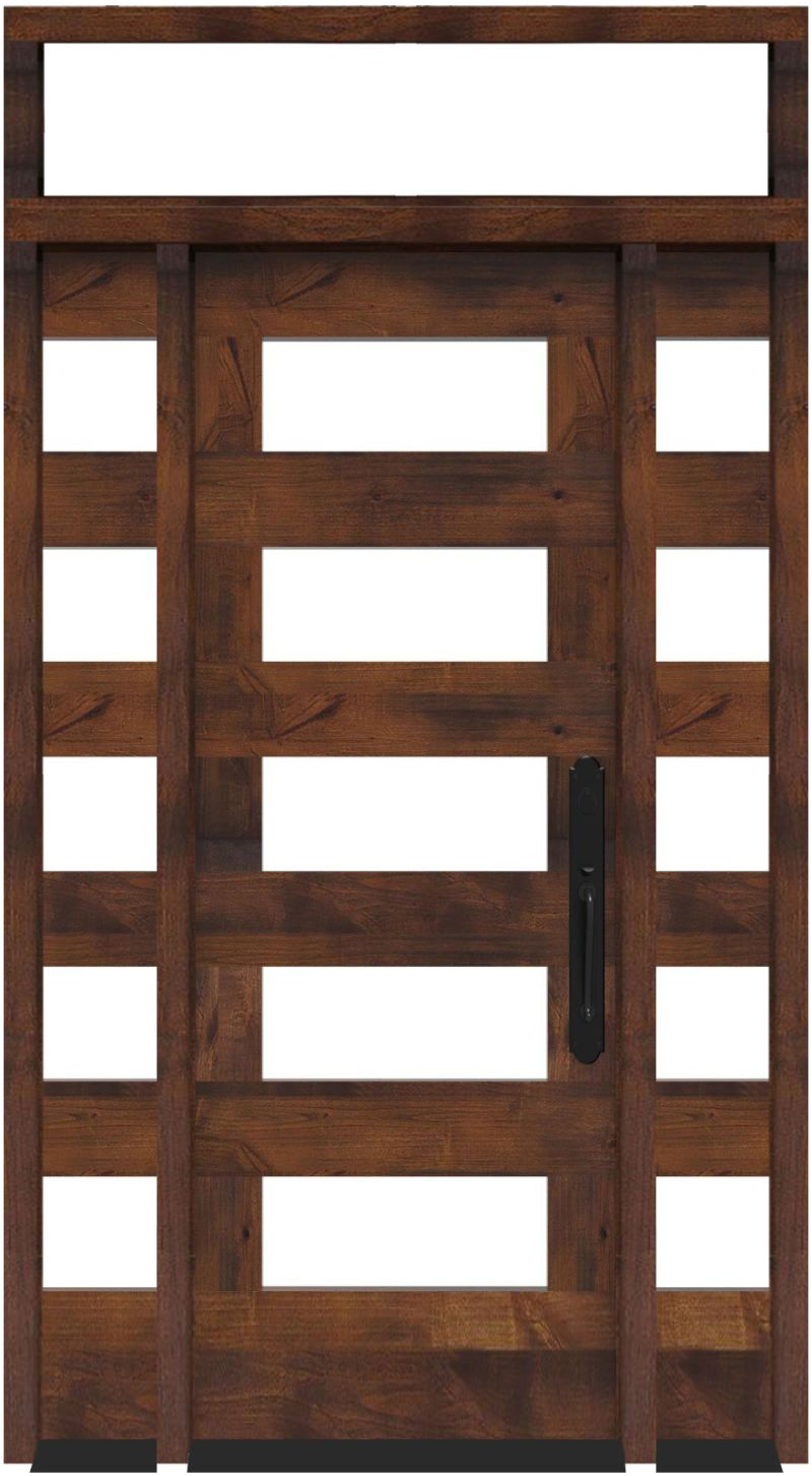 East Bench With Sidelights And Transom