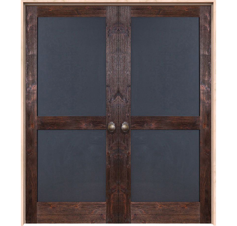Chalkboard Interior Double Door