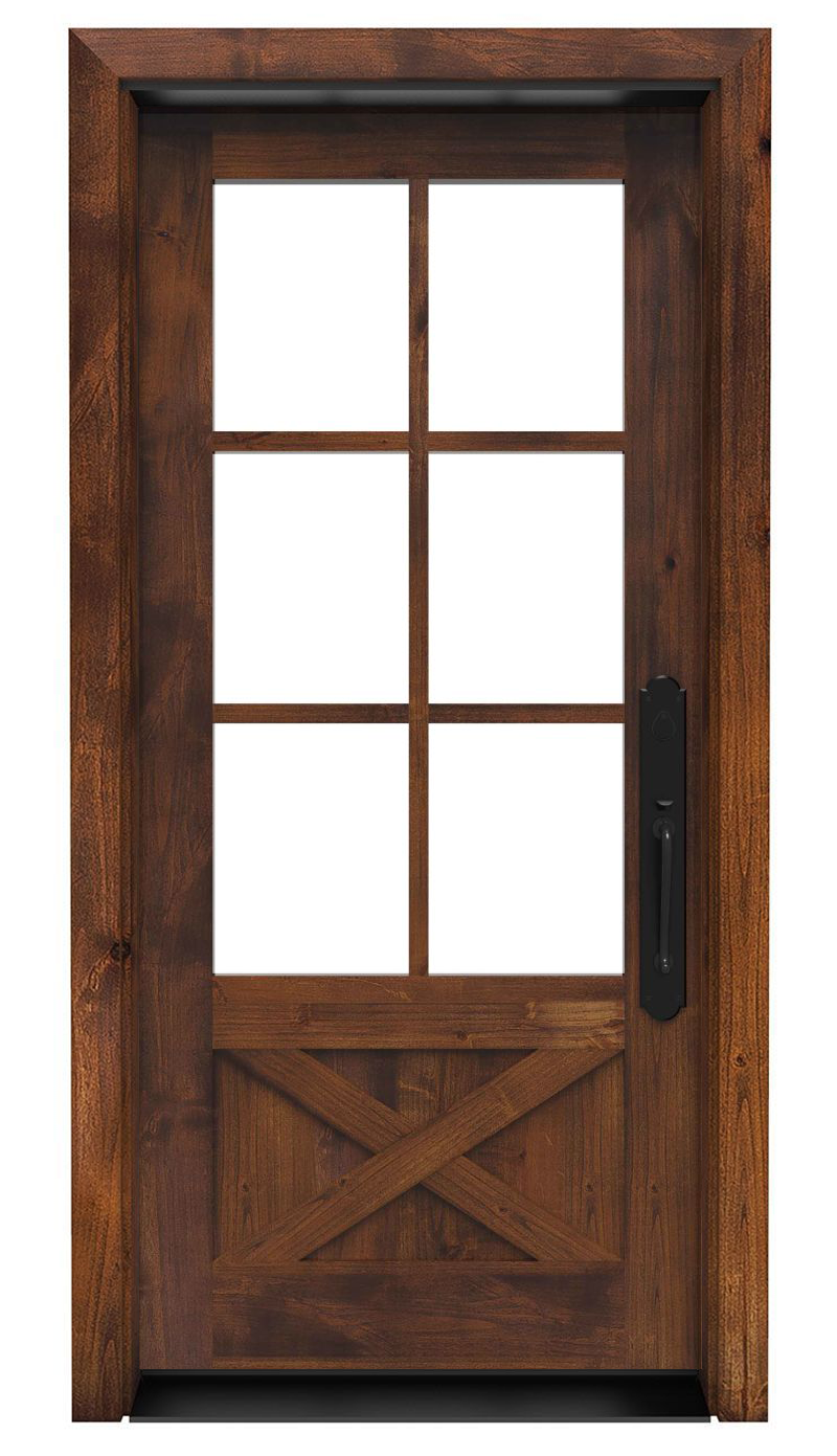 Cross Saw Front Door