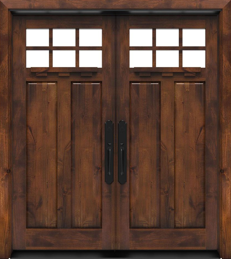 Apprentice Double Front Door With Shelf