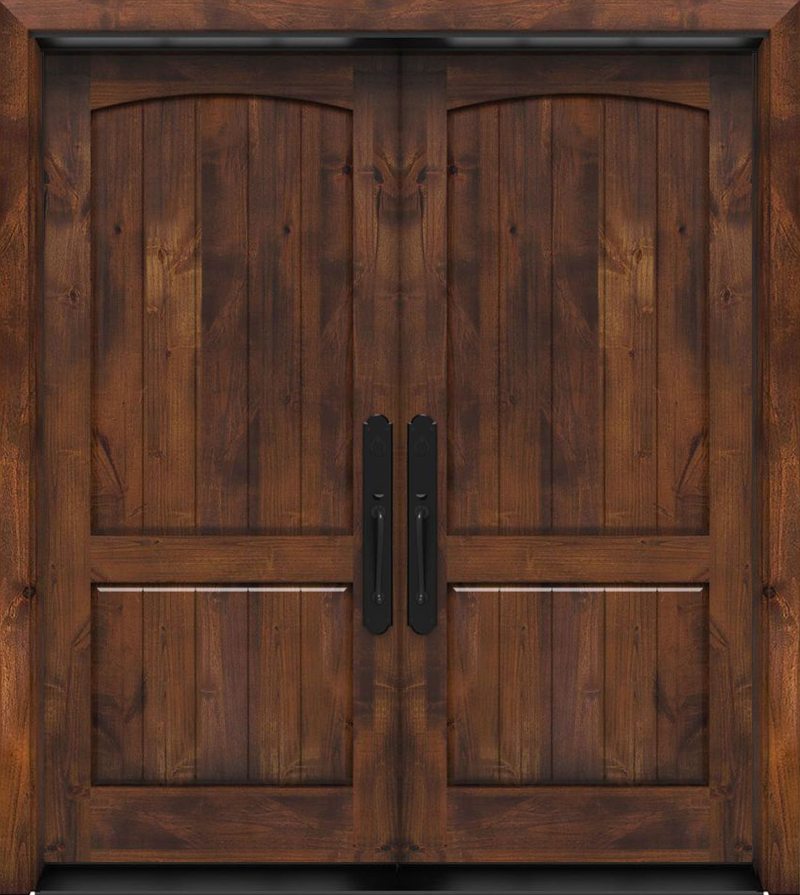 Pump House Double Front Door