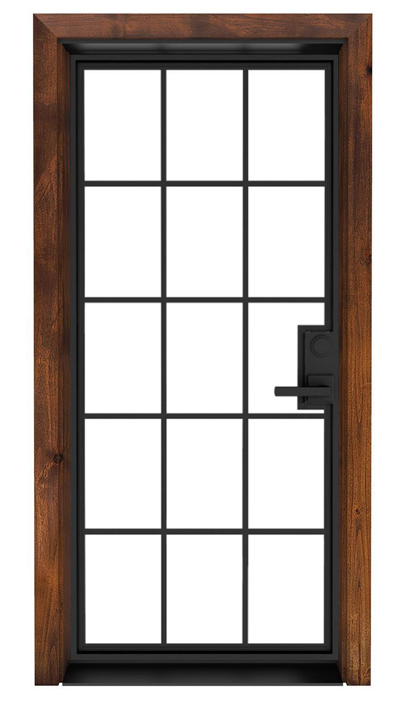 Mountain French Full Entry Front Door