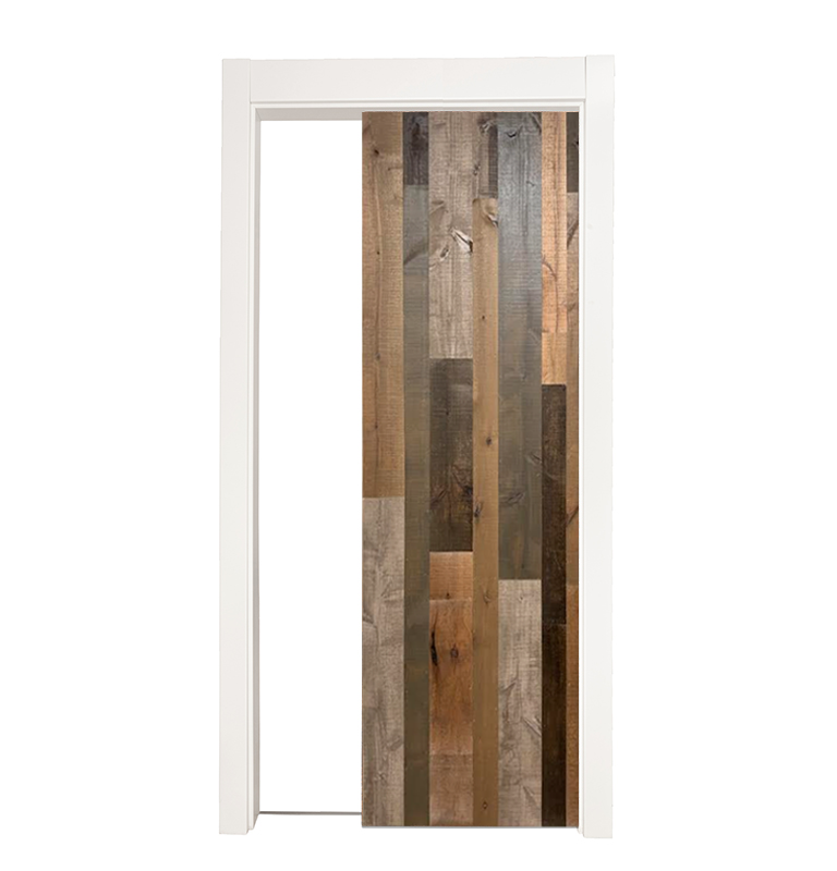 Rustica Reclaimed Single Pocket Door