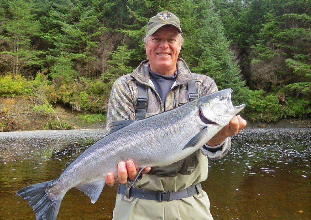 Alaska Silver Salmon Fishing on the Fly