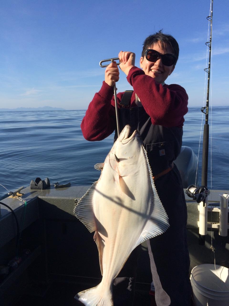 Jigging for Alaskan Halibut