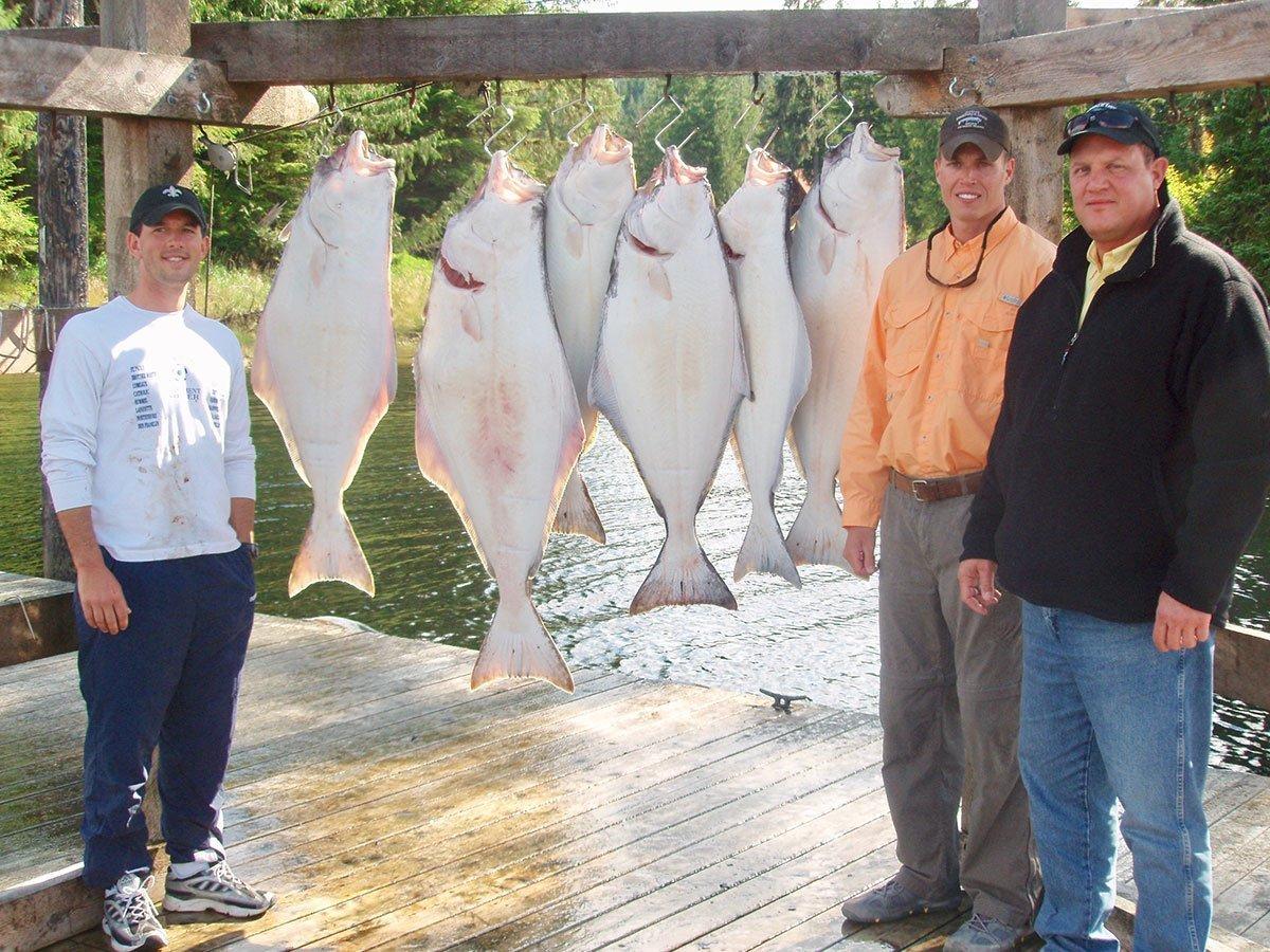 Fishermen land 6 Alaska halibut