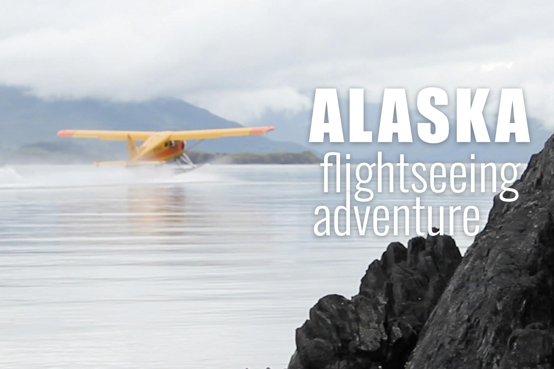 Pilot-narrated aerial flights through untouched Alaska wilderness