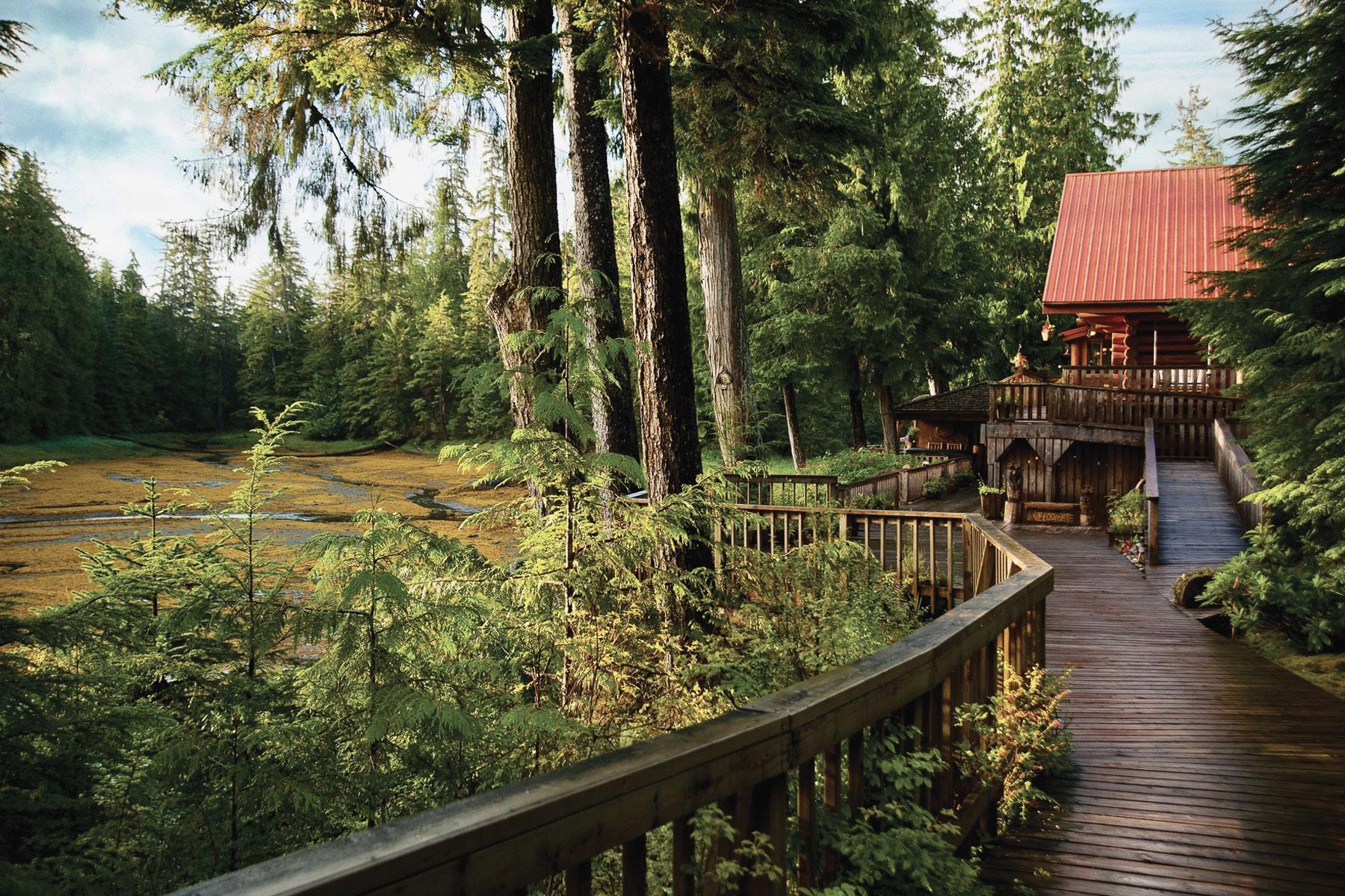 About Alaska's Boardwalk Lodge
