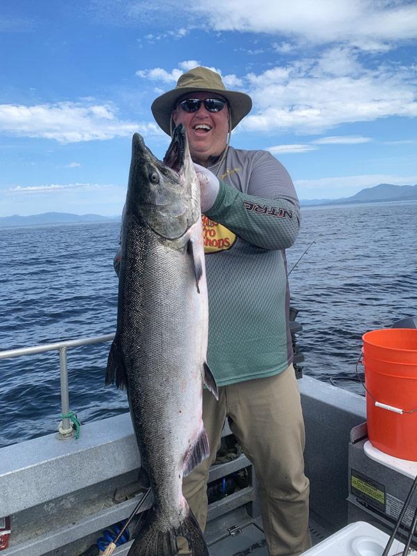 Southeast Alaska fishing for monster King Salmon