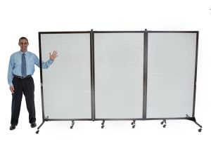 Screenflex Clear Room Divider