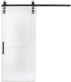 Half X Outdoor Rated Barn Door