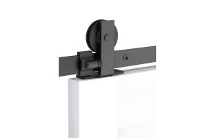 Modern Rectangular Top Mount - Steel - by Emtek