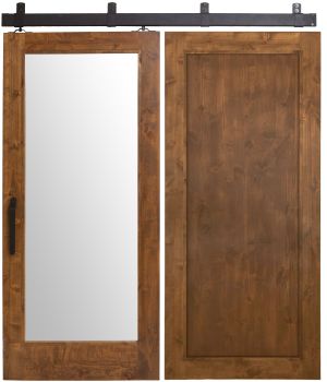 Mirror Barn Door