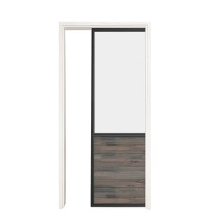 Chalet Single Pocket Door