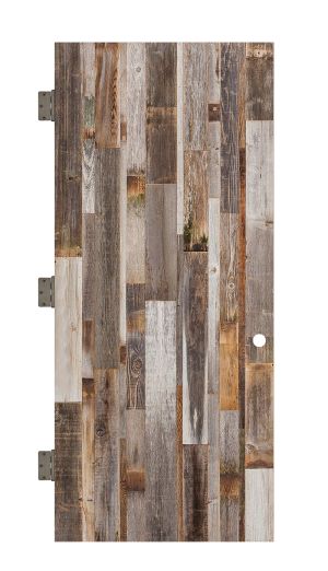 Vertical Barn Wood Interior Slab Door