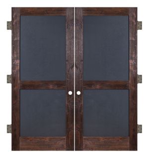 Chalkboard Interior Double Slab Door