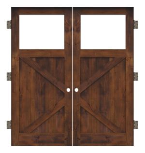 Shoemaker Interior Double Slab Door