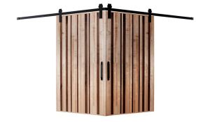 Grassland Corner Barn Door