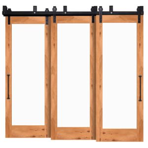 Manor Triple Bypass Barn Doors