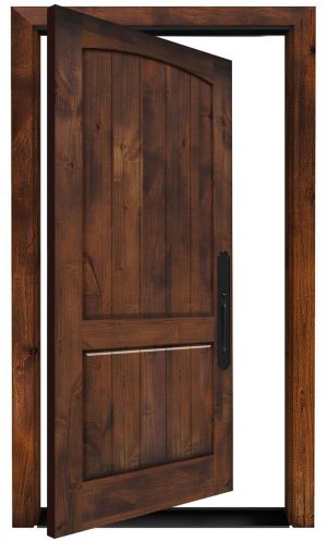 Pump House Exterior Pivot Door