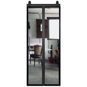 Ponder Mirror Single Bifold Barn Door